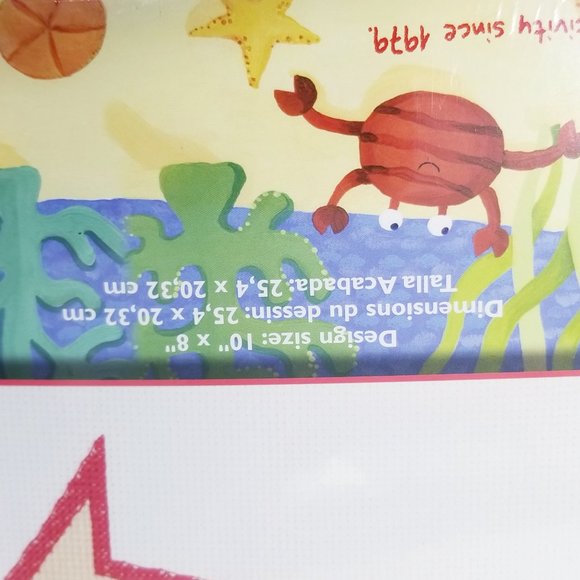 Janlynn To The Beach Counted Cross-Stitch Kit -NEW - Picture 6 of 7